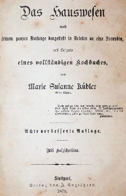 Bild Nr.1: 143-838 Meixner,M.E.: (Küche und Haushalt, Kochbücher)