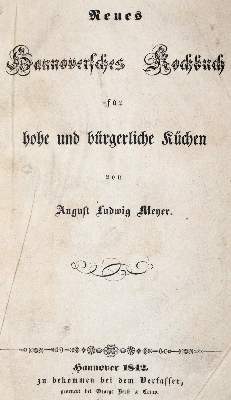 Bild Nr.1: 143-844 Meyer,A.L.: (Küche und Haushalt, Kochbücher)