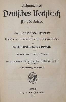 Bild Nr.1: 143-854 Neudecker,M.A.: (Küche und Haushalt, Kochbücher)