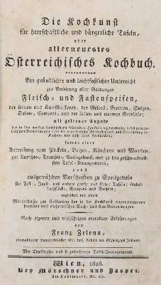 Bild Nr.1: 143-868 Zelena,F.: (Küche und Haushalt, Kochbücher, Österreich)