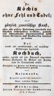 Bild Nr.1: 143-888 Rosamunda.: (Küche und Haushalt, Kochbücher)
