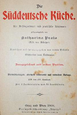 Bild Nr.1: 143-897 Sammlung: (Küche und Haushalt, Kochbücher)