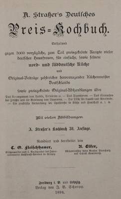 Bild Nr.1: 143-908 Sammlung: (Küche und Haushalt, Kochbücher)