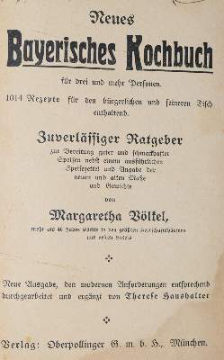 Bild Nr.4: 143-910 Sammlung: (Küche und Haushalt, Kochbücher)