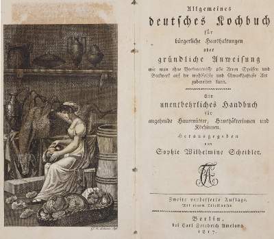 Bild Nr.1: 143-920 Scheibler,S.W.: (Küche und Haushalt, Kochbücher)