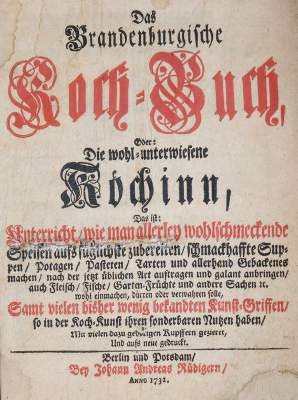 Bild Nr.1: 143-921 (Schellhammer,M.S.).: (Küche und Haushalt, Kochbücher)