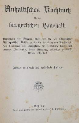 Bild Nr.1: 143-924 (Schneider,B.).: (Küche und Haushalt, Kochbücher)