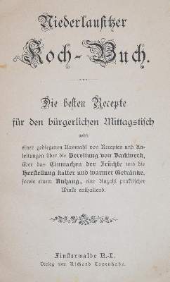 Bild Nr.1: 143-927 (Schneider,B.).: (Küche und Haushalt, Kochbücher)