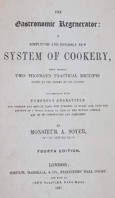 Bild Nr.1: 143-943 Soyer,A.: (Küche und Haushalt, Kochbücher)