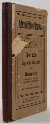 Bild Nr.2: 143-957 Uckermärkisches Kochbuch.: (Küche und Haushalt, Kochbücher)