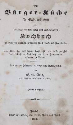 Bild Nr.1: 143-960 Veit,F.V.: (Küche und Haushalt, Kochbücher)