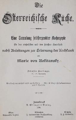 Bild Nr.3: 143-979 Wiener Küche.: (Küche und Haushalt, Kochbücher)