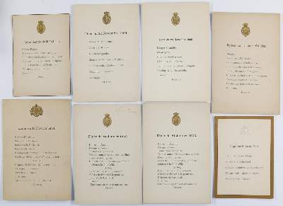 Bild Nr.1: 143-992 Sammlung: (Küche und Haushalt, Speisekarten)