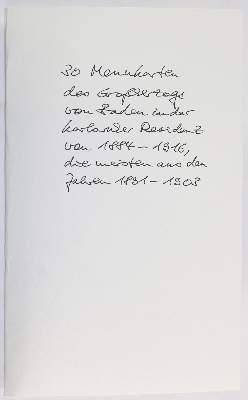 Bild Nr.3: 143-992 Sammlung: (Küche und Haushalt, Speisekarten)