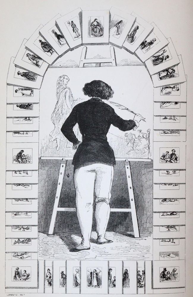 Große Abbildung Nr.2: 144-1000 Gavarni,P.: (Literatur und illustrierte Bücher bis 19.Jahrhundert)