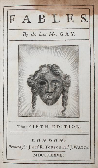 Große Abbildung Nr.1: 144-1001 Gay,(J.),: (Literatur und illustrierte Bücher bis 19.Jahrhundert)