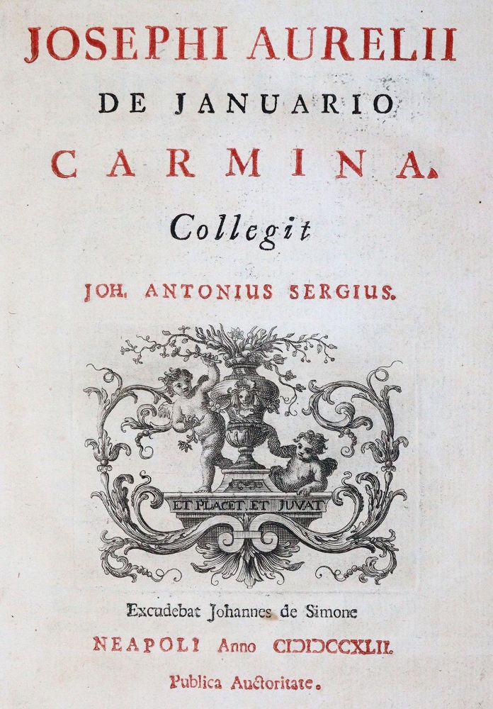 Große Abbildung Nr.1: 144-1002 Gennaro,G.A.di.: (Literatur und illustrierte Bücher bis 19.Jahrhundert)