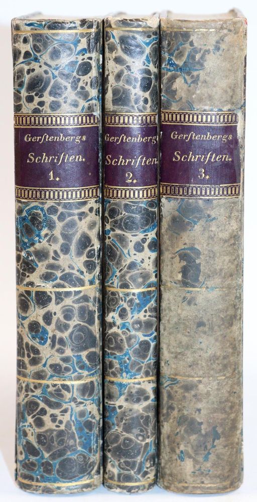 Große Abbildung Nr.2: 144-1003 Gerstenberg,(H.W.v.).: (Literatur und illustrierte Bücher bis 19.Jahrhundert)