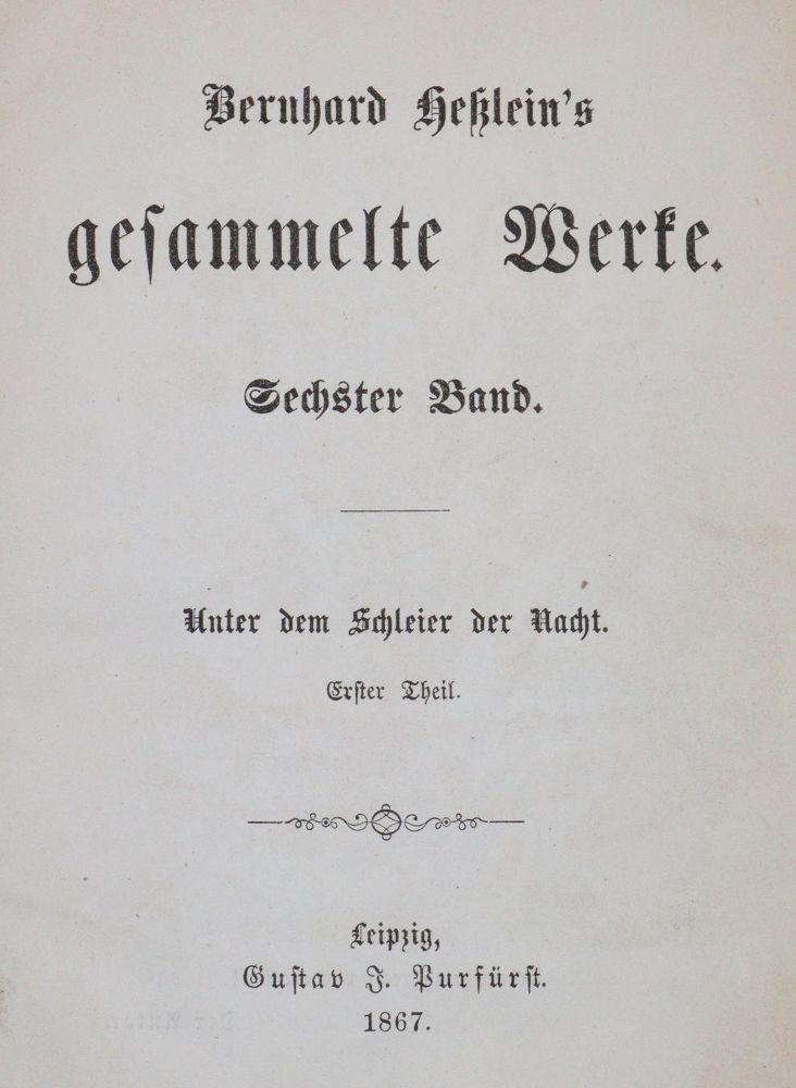 Große Abbildung Nr.1: 144-1019 Heßlein,B.: (Literatur und illustrierte Bücher bis 19.Jahrhundert)