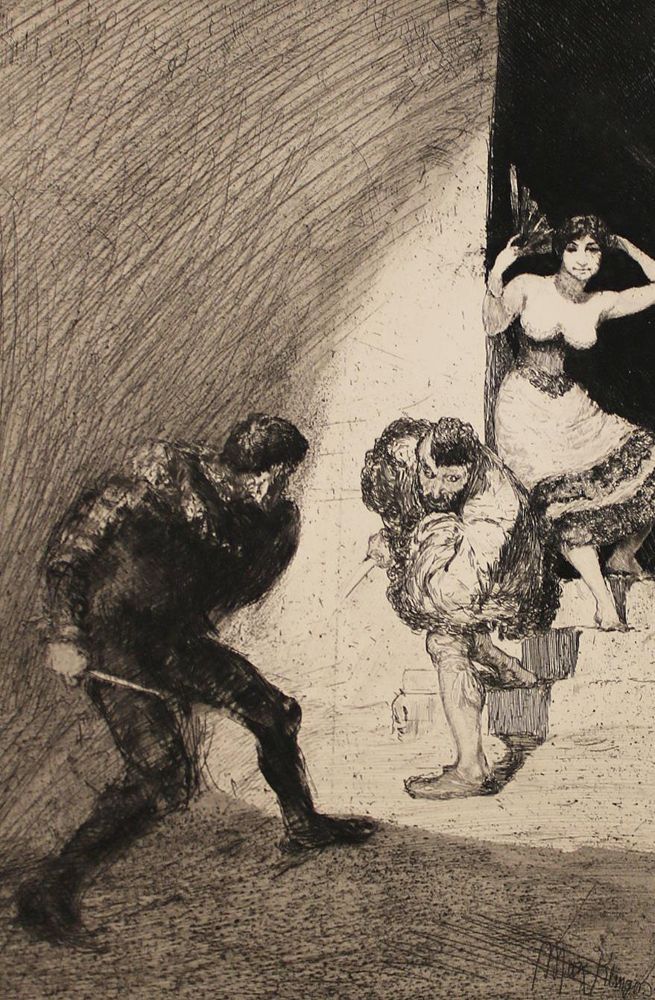 Große Abbildung Nr.10: 144-1025 Klinger,Max.: (Literatur und illustrierte Bücher bis 19.Jahrhundert)