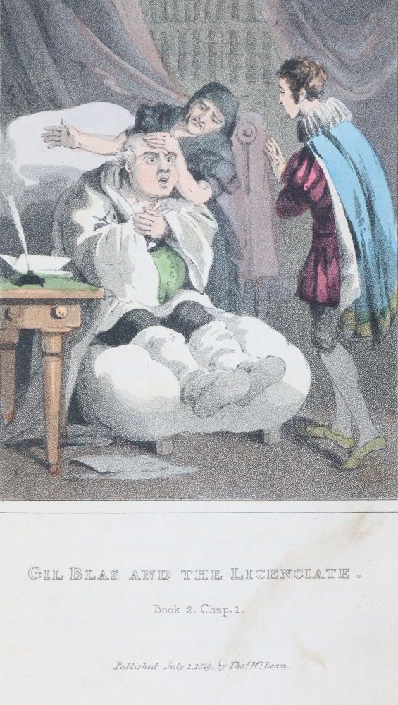Große Abbildung Nr.3: 144-1033 Le Sage,(A.R.).: (Literatur und illustrierte Bücher bis 19.Jahrhundert)