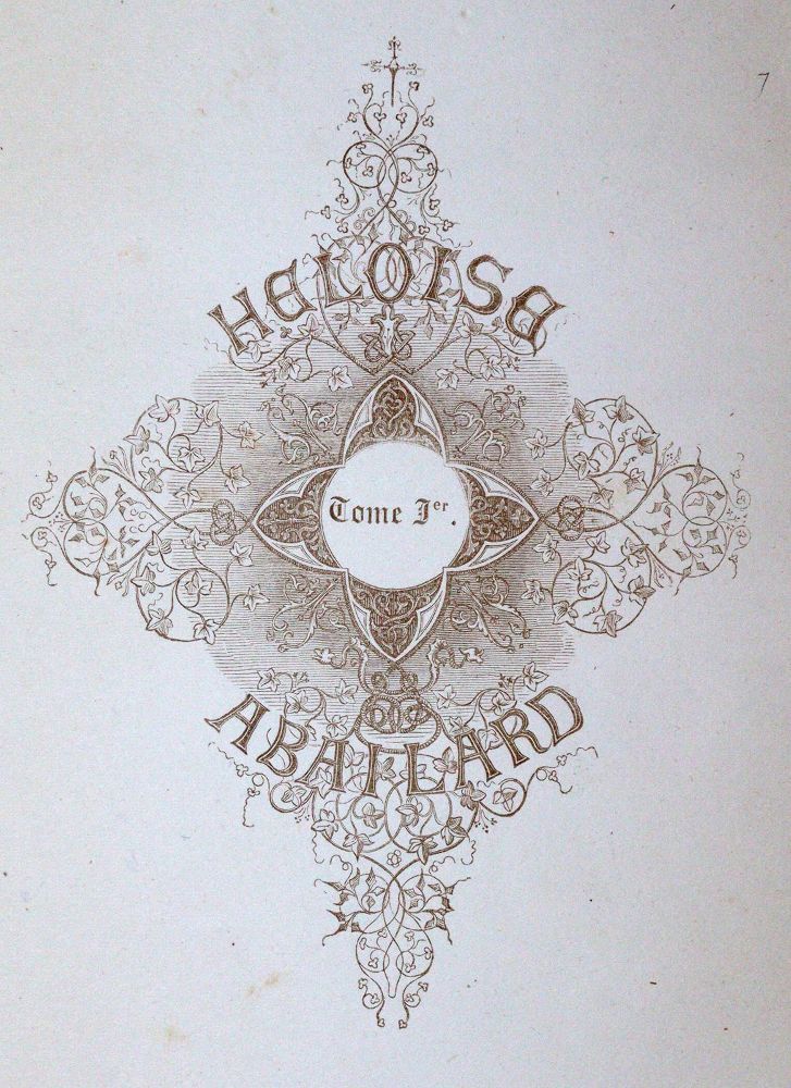 Große Abbildung Nr.2: 144-1034 Lettres d'Abailard et d'Heloise,: (Literatur und illustrierte Bücher bis 19.Jahrhundert)