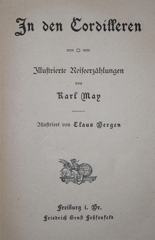 Große Abbildung Nr.1: 144-1040 May,K.: (Literatur und illustrierte Bücher bis 19.Jahrhundert)