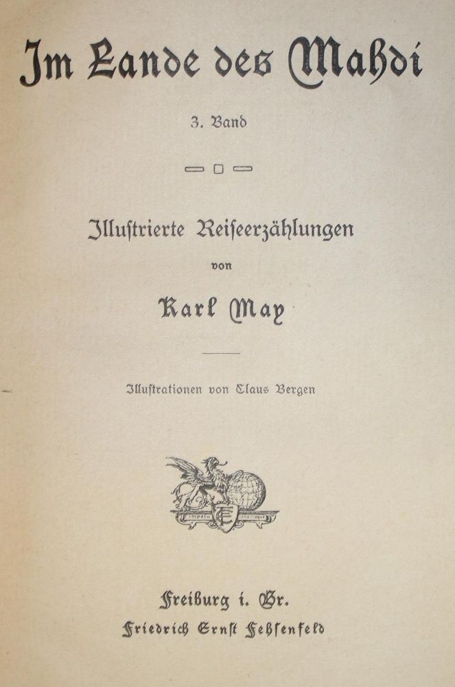 Große Abbildung Nr.2: 144-1040 May,K.: (Literatur und illustrierte Bücher bis 19.Jahrhundert)