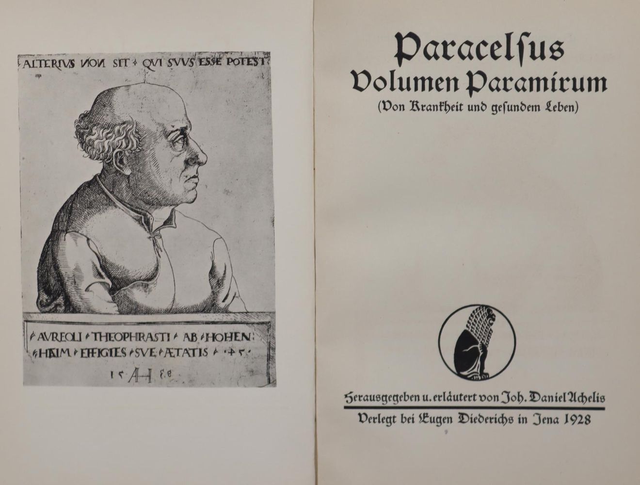 Große Abbildung Nr.2: 144-1051 Paracelsus.: (Literatur und illustrierte Bücher bis 19.Jahrhundert)
