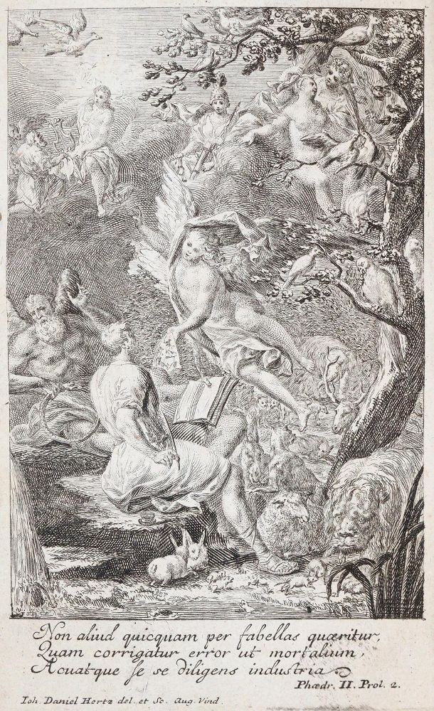 Große Abbildung Nr.2: 144-1056 Phaedrus.: (Literatur und illustrierte Bücher bis 19.Jahrhundert)