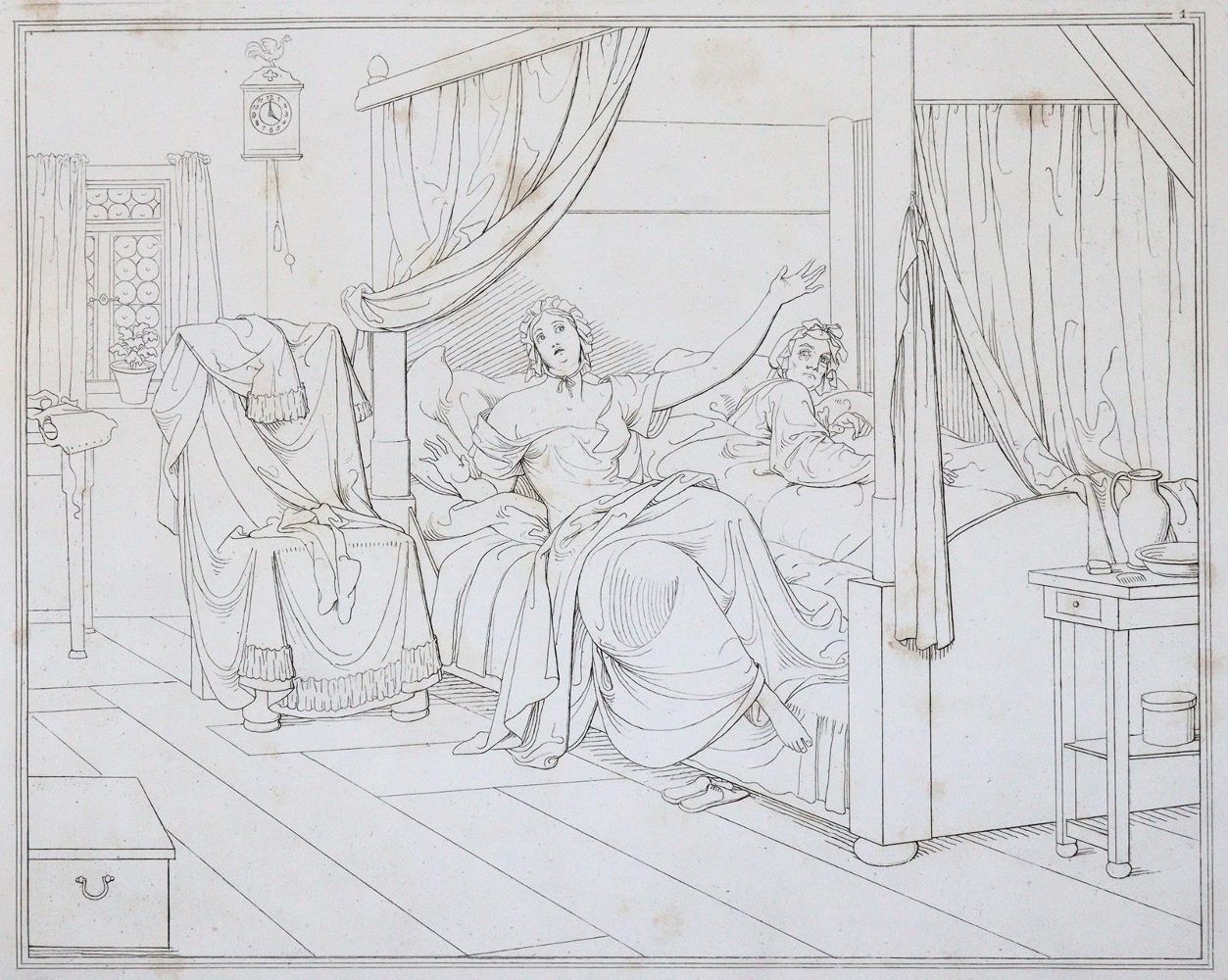 Große Abbildung Nr.2: 144-1062 Retzsch,M.: (Literatur und illustrierte Bücher bis 19.Jahrhundert)