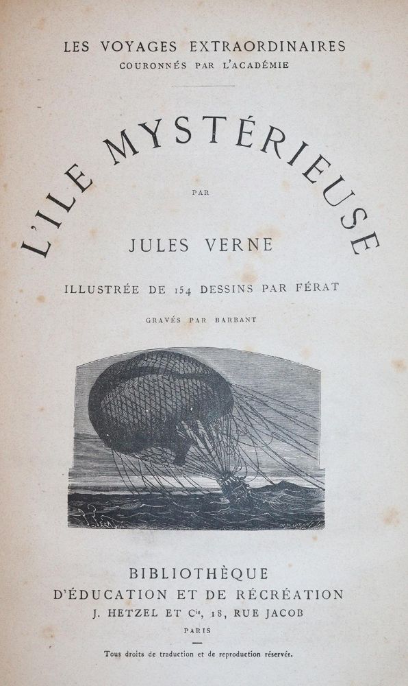 Große Abbildung Nr.1: 144-1088 Verne,J.: (Literatur und illustrierte Bücher bis 19.Jahrhundert)