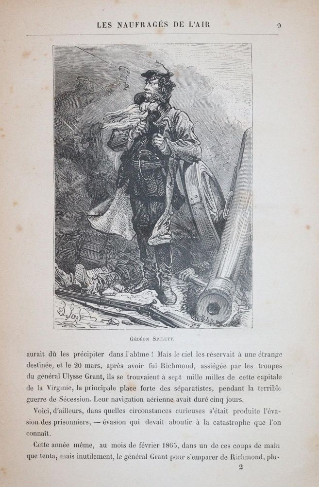 Große Abbildung Nr.2: 144-1088 Verne,J.: (Literatur und illustrierte Bücher bis 19.Jahrhundert)