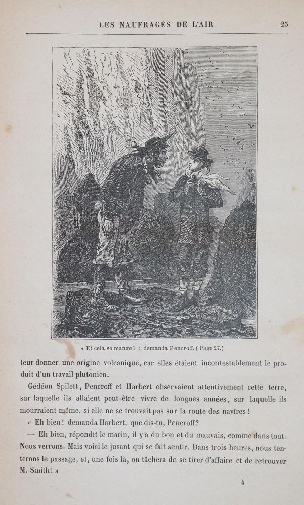 Große Abbildung Nr.3: 144-1088 Verne,J.: (Literatur und illustrierte Bücher bis 19.Jahrhundert)