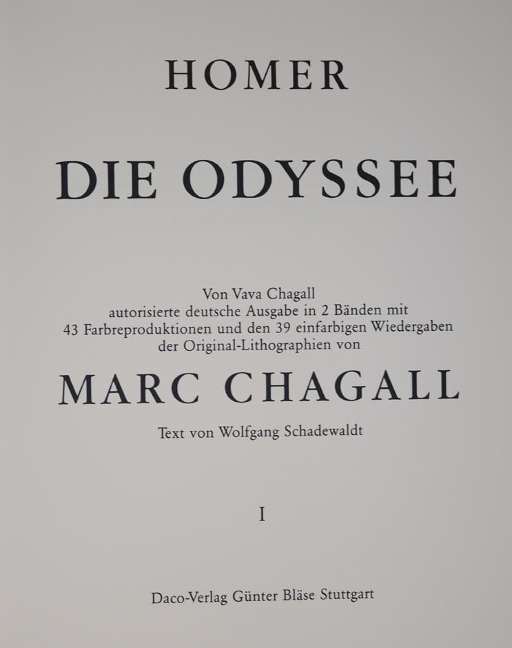 Große Abbildung Nr.1: 144-1122 Homer.: (Chagall)