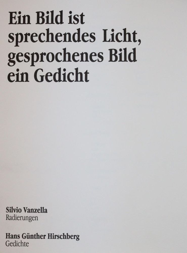 Große Abbildung Nr.1: 144-1179 Hirschberg,H.G.: (Literatur und illustrierte Bücher 20.Jahrhundert - Alte Literatur in modernen Ausgaben)