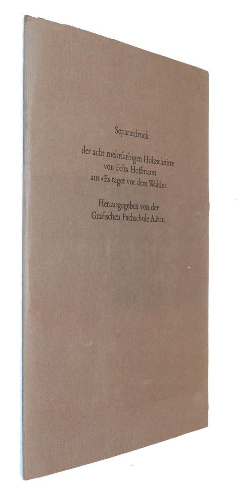 Große Abbildung Nr.4: 144-1181 Hoffmann,F.: (Literatur und illustrierte Bücher 20.Jahrhundert - Alte Literatur in modernen Ausgaben)