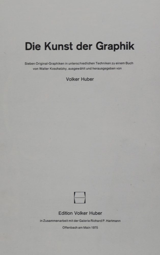 Große Abbildung Nr.2: 144-1185 Huber,V. (Hrsg.): (Literatur und illustrierte Bücher 20.Jahrhundert - Alte Literatur in modernen Ausgaben)