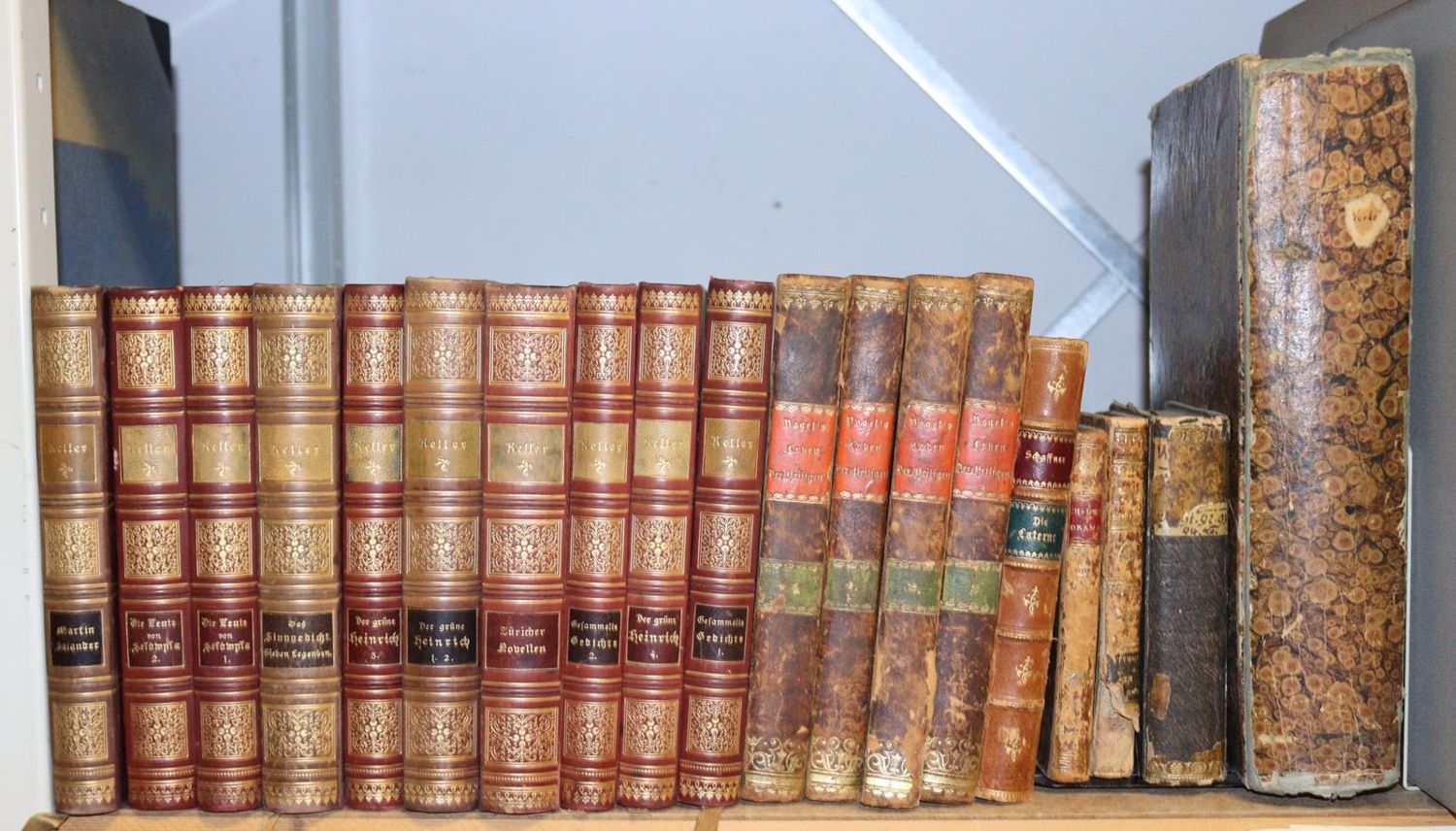 Große Abbildung Nr.2: 144-1200 Keller,G.: (Literatur und illustrierte Bücher 20.Jahrhundert - Alte Literatur in modernen Ausgaben)