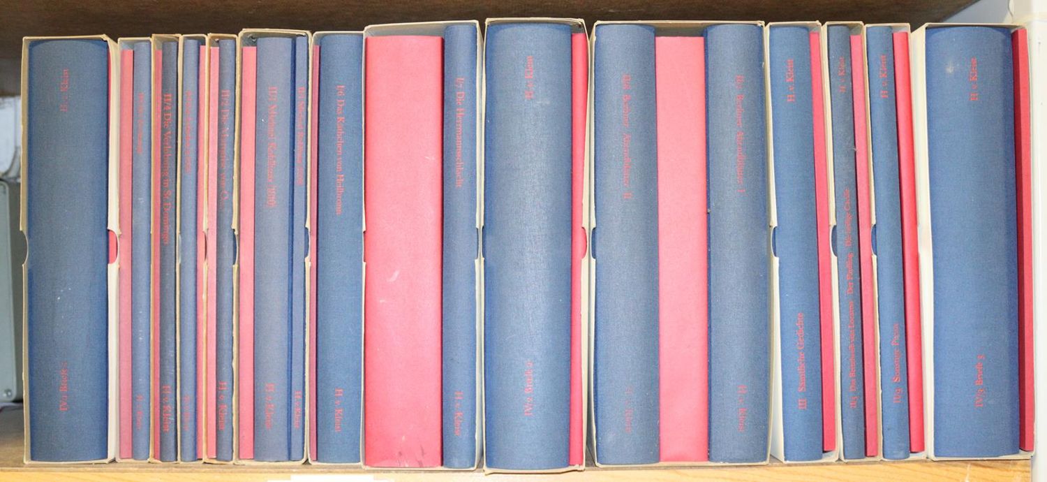 Große Abbildung Nr.4: 144-1202 Kleist,H.v.: (Literatur und illustrierte Bücher 20.Jahrhundert - Alte Literatur in modernen Ausgaben)