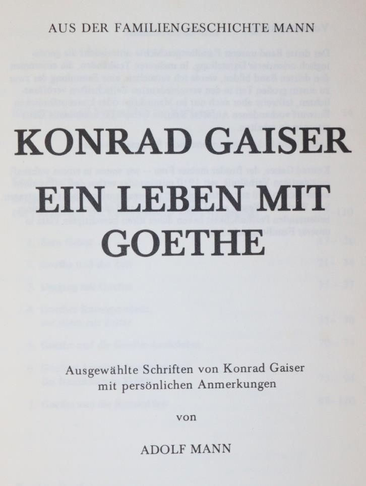 Große Abbildung Nr.1: 144-1214 Mann,A.: (Literatur und illustrierte Bücher 20.Jahrhundert - Alte Literatur in modernen Ausgaben)