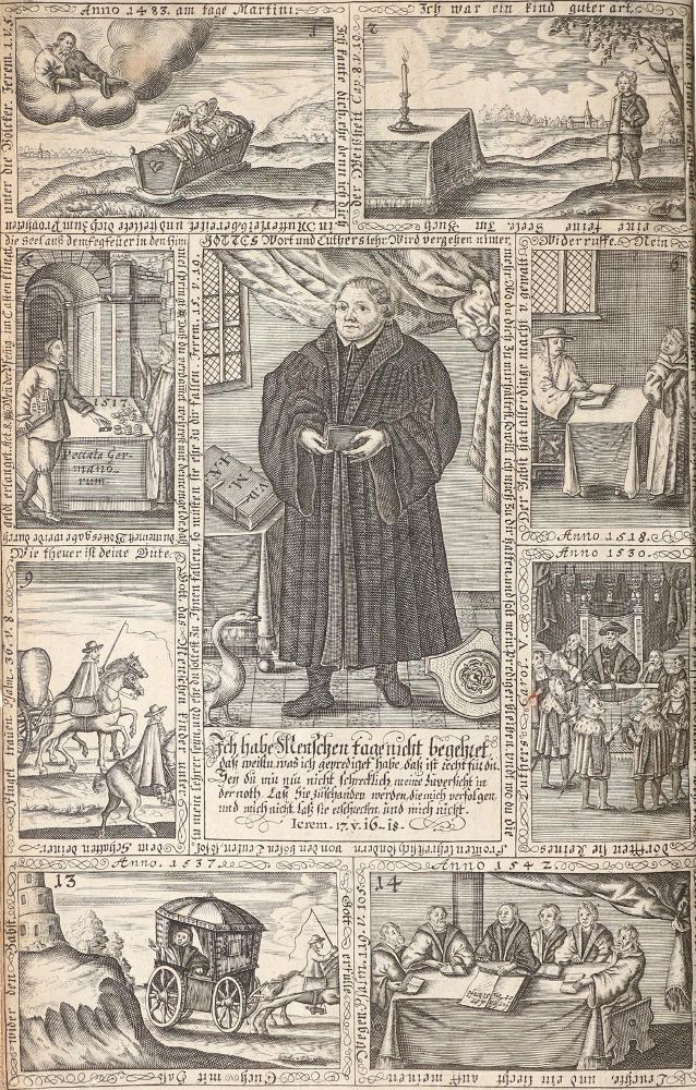 Große Abbildung Nr.1: 144-123 Luther.M.: (Alte Drucke, Handschriften und Theologie)