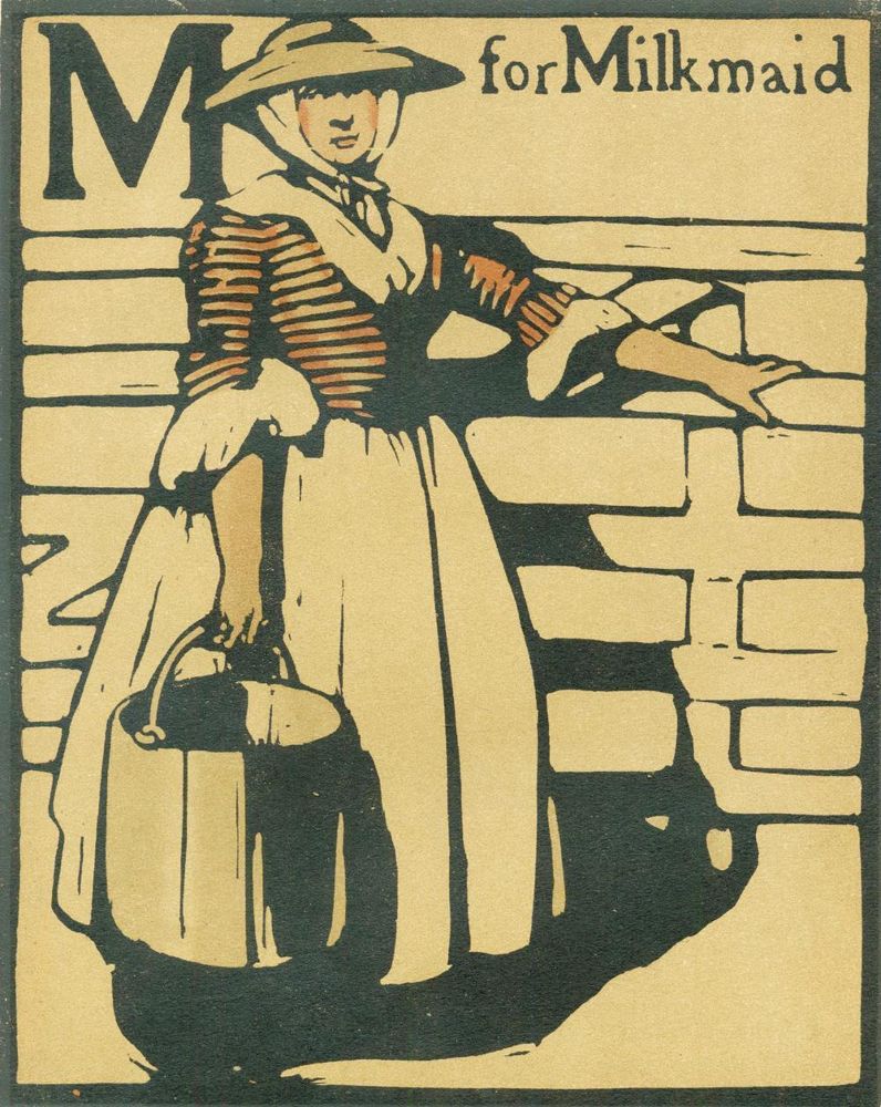 Große Abbildung Nr.1: 144-1232 Nicholson,W.: (Literatur und illustrierte Bücher 20.Jahrhundert - Alte Literatur in modernen Ausgaben)