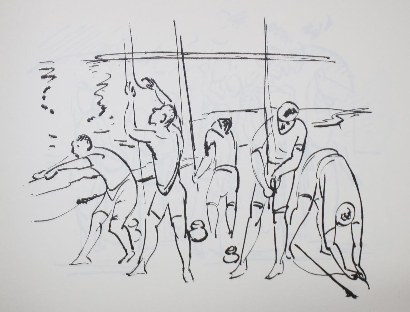 Große Abbildung Nr.4: 144-1237 Pechstein,M.: (Literatur und illustrierte Bücher 20.Jahrhundert - Alte Literatur in modernen Ausgaben)