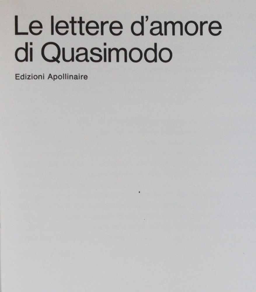 Große Abbildung Nr.13: 144-1252 Quasimodo,S.: (Literatur und illustrierte Bücher 20.Jahrhundert - Alte Literatur in modernen Ausgaben)
