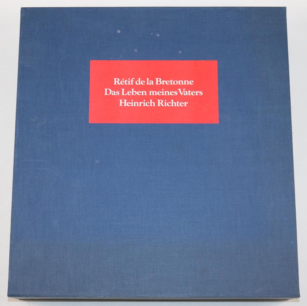 Große Abbildung Nr.3: 144-1257 Rétif de la Bretonne.: (Literatur und illustrierte Bücher 20.Jahrhundert - Alte Literatur in modernen Ausgaben)
