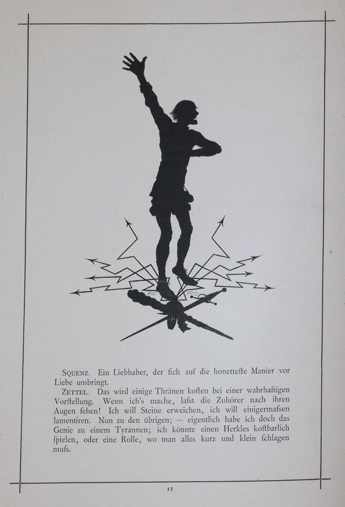 Große Abbildung Nr.5: 144-1282 Shakespeare,W.: (Literatur und illustrierte Bücher 20.Jahrhundert - Alte Literatur in modernen Ausgaben)