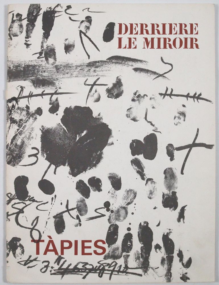 Große Abbildung Nr.1: 144-1285 Derriere le miroir.: (Tapies)