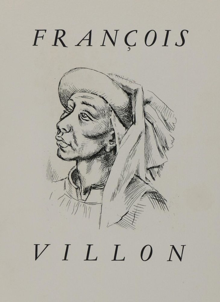 Große Abbildung Nr.2: 144-1296 Villon,F.: (Literatur und illustrierte Bücher 20.Jahrhundert - Alte Literatur in modernen Ausgaben)