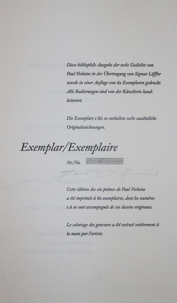 Große Abbildung Nr.5: 144-1301 Verlaine,P.: (Weidenhaus)